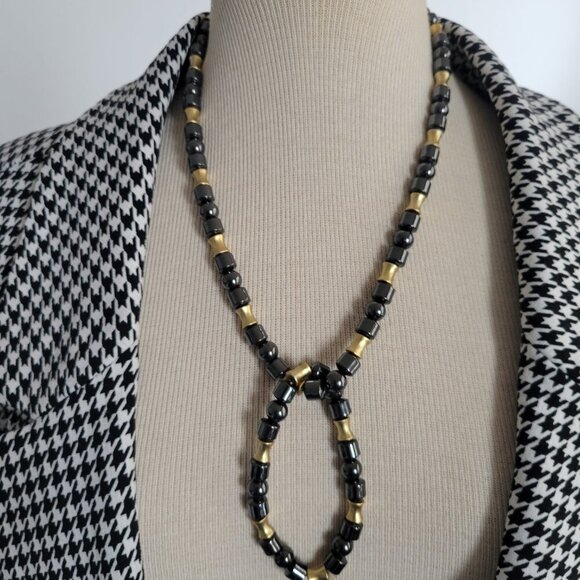 Glamour Z Lane Bryant Women's Black/White Houndstooth Jacket Blazer (Size: 24) - Picture 11 of 16